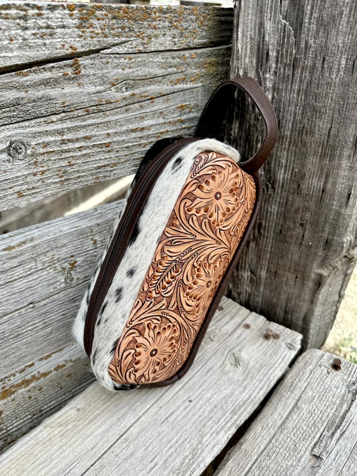 Tooled Toiletry Bag