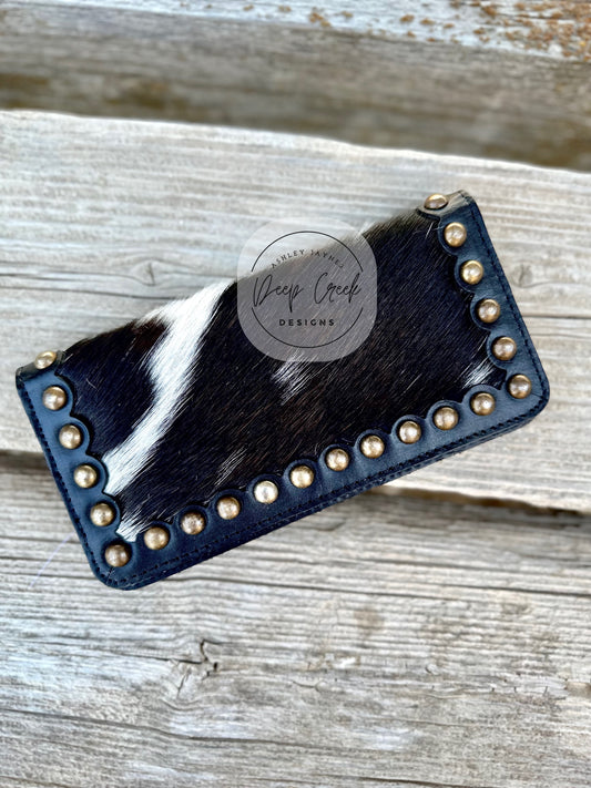 Cowhide Folding Wallet